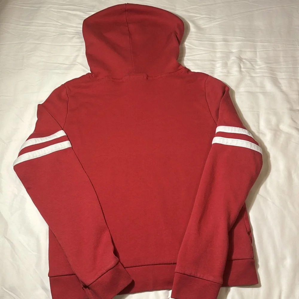 PINK Victoria's Secret Red "Alabama 31" Hooded Sweatshirt - Picture 8 of 10